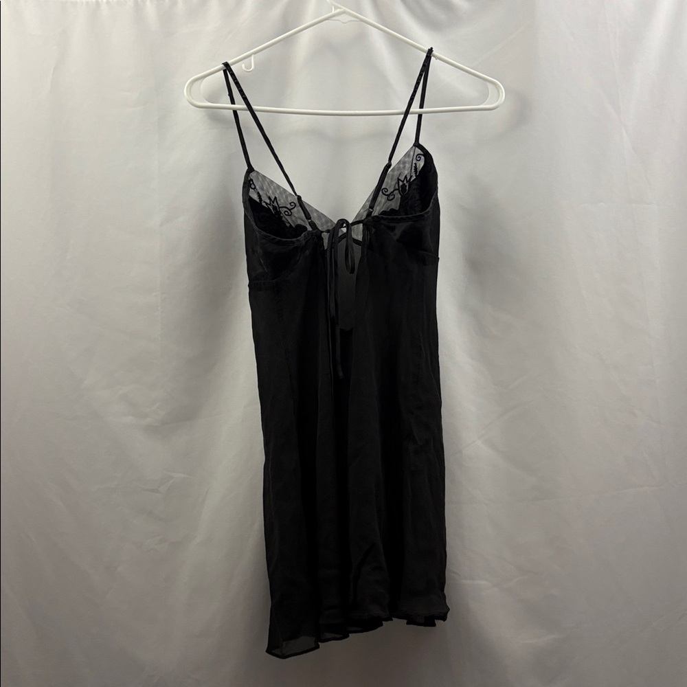 Victoria's Secret Sheer Lace Babydoll Top Size Medium Lingerie - Picture 4 of 7